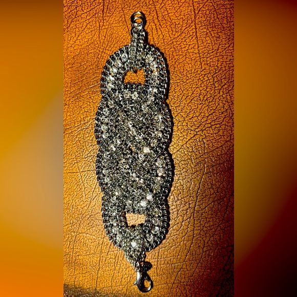 Stella & Dot Jewelry - Stella Dot Petra Braided Chain Bracelet Cuff